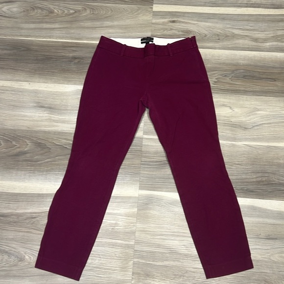 🏁 J. crew black label minni Capri length pants size 2 - Picture 3 of 8